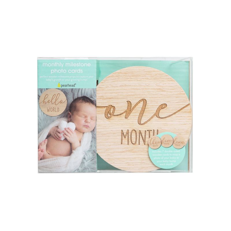 Pearhead Monthly Milestone Photo Cards