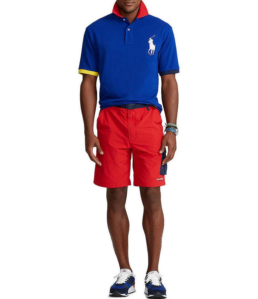 Polo Ralph Lauren Big & Tall Big Pony Mesh Short-Sleeve Polo Shirt