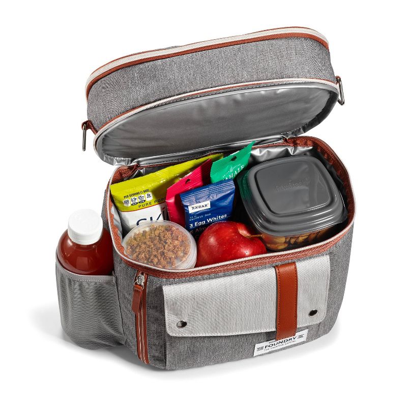 Fit & Fresh Foundry Wickenden Lunch Kit Set - Gray
