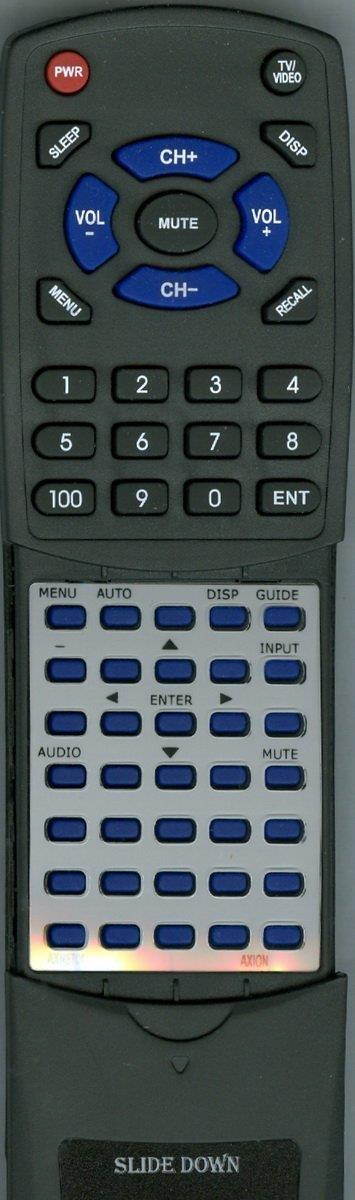 Replacement Remote Control for AXION AXN8701, AXN8905