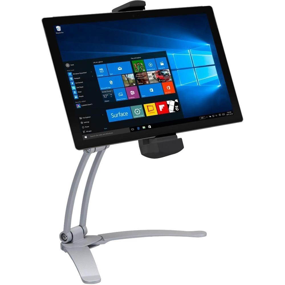 CTA Digital PAD-KMSB 2-in-1 Multi Flex Tablet Stand & Wall Mount, Black