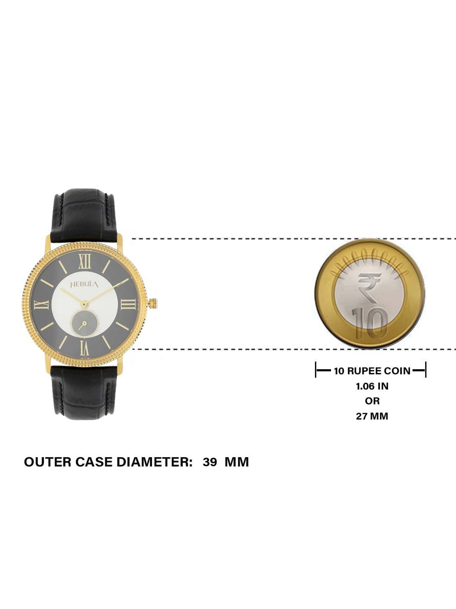 Nebula NN620DL04 18 Karat Solid Gold Watch for Men