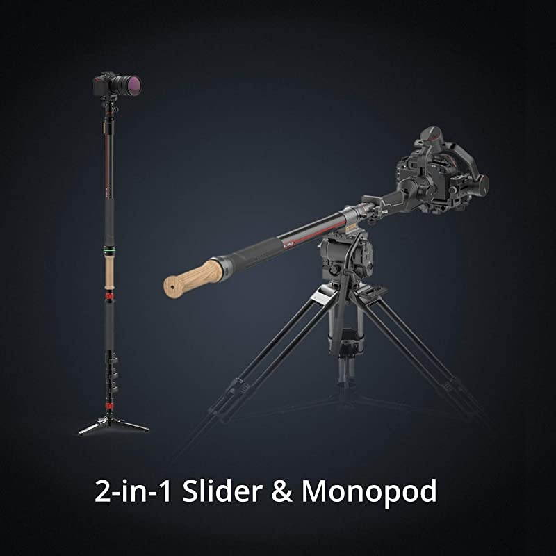 Slypod E Camera Slider Monopod Motorized Motion Sliders Accurate Position & Speed Control 40lbs Vertical Payload for DSLR/SLR Camera Gimbal stabilizer with Tripod?One Year Warranty?