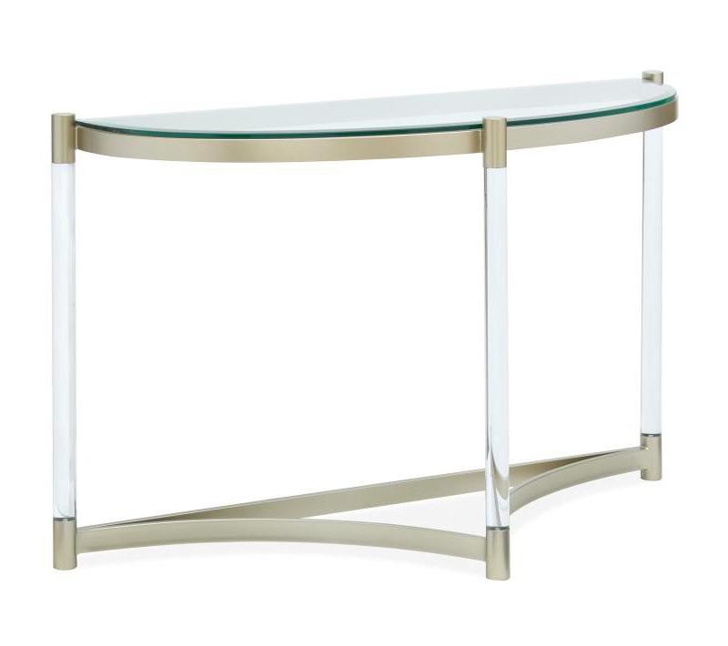 Magnussen T4984 Silas Demilune Sofa Table