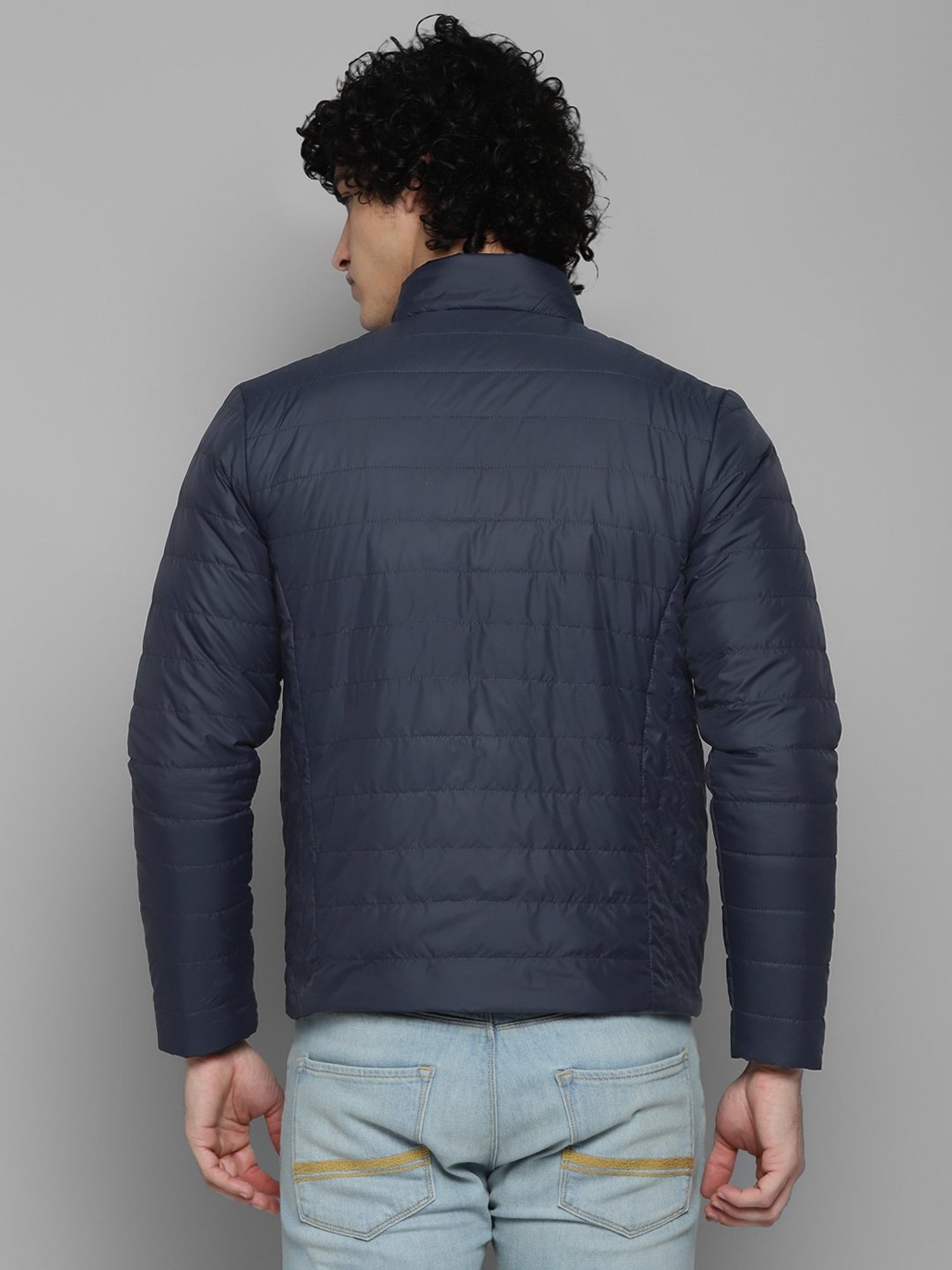 Hummel Grey Regular Fit Bomber Jacket