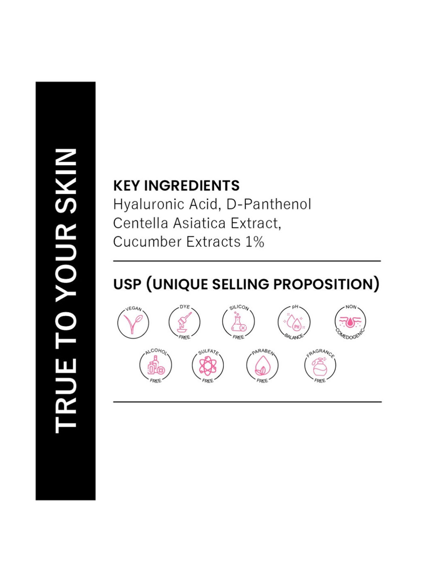 The True Therapy Hyaluronic Acid & B5 Face Serum - 30 ml