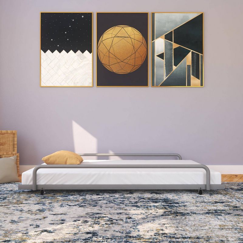 Trundle For Metal Daybed Silver - Dorel Home Products