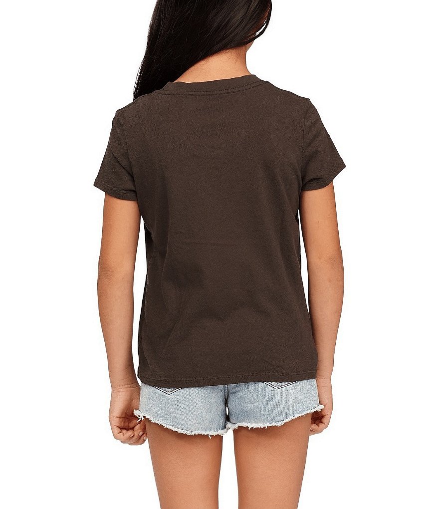 Billabong Little/Girls Girls 4-14 Short-Sleeve Vacation Postcard Tee