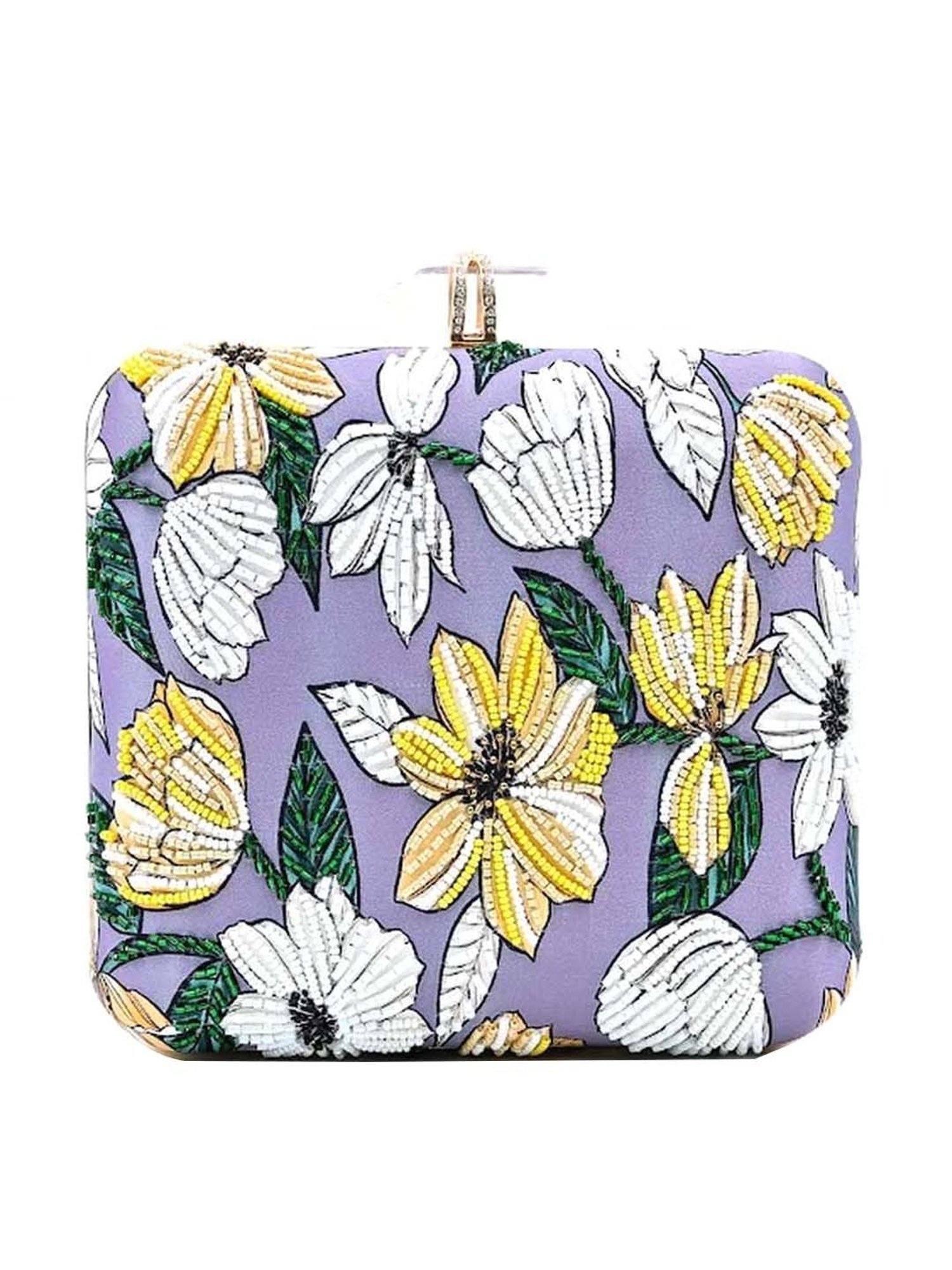 Sugarcrush Multicolor Embellished Clutch