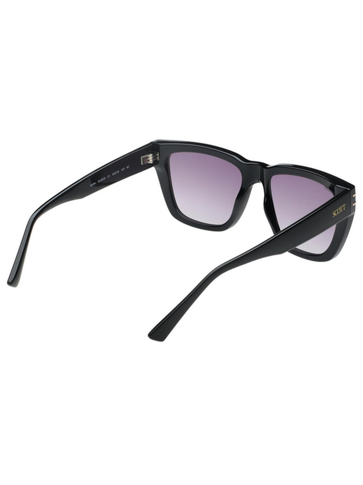 SCOTT Grey Wayfarer UV Protection Sunglasses for Men