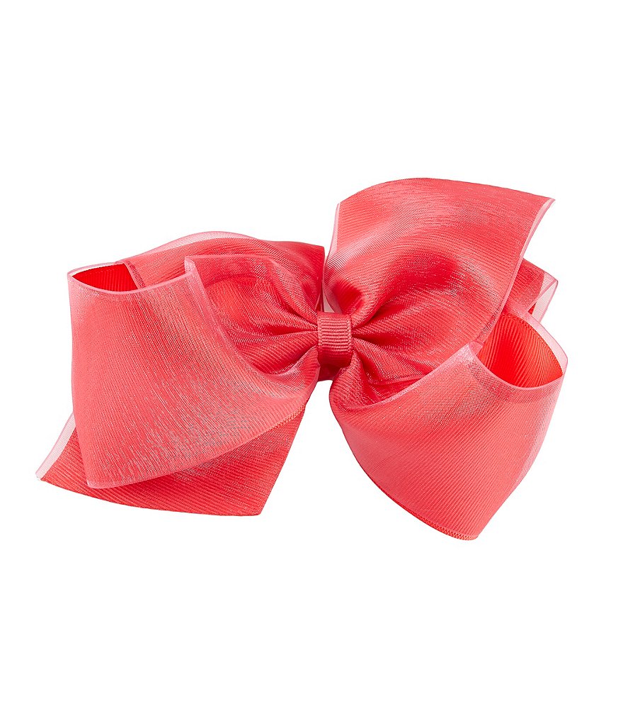 Copper Key Girls King Organza Bow