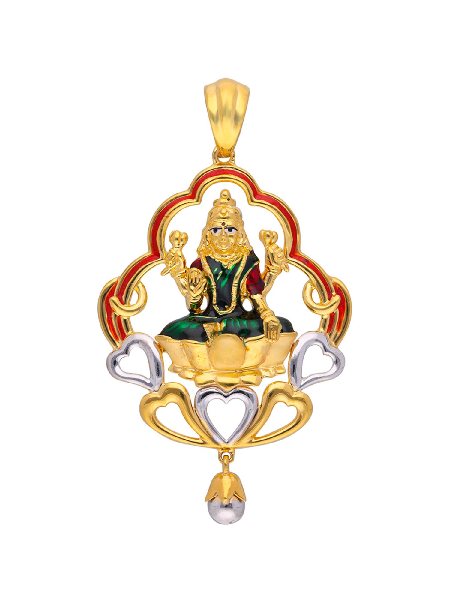 Joyalukkas 22k Love Embrace Gold Pendant