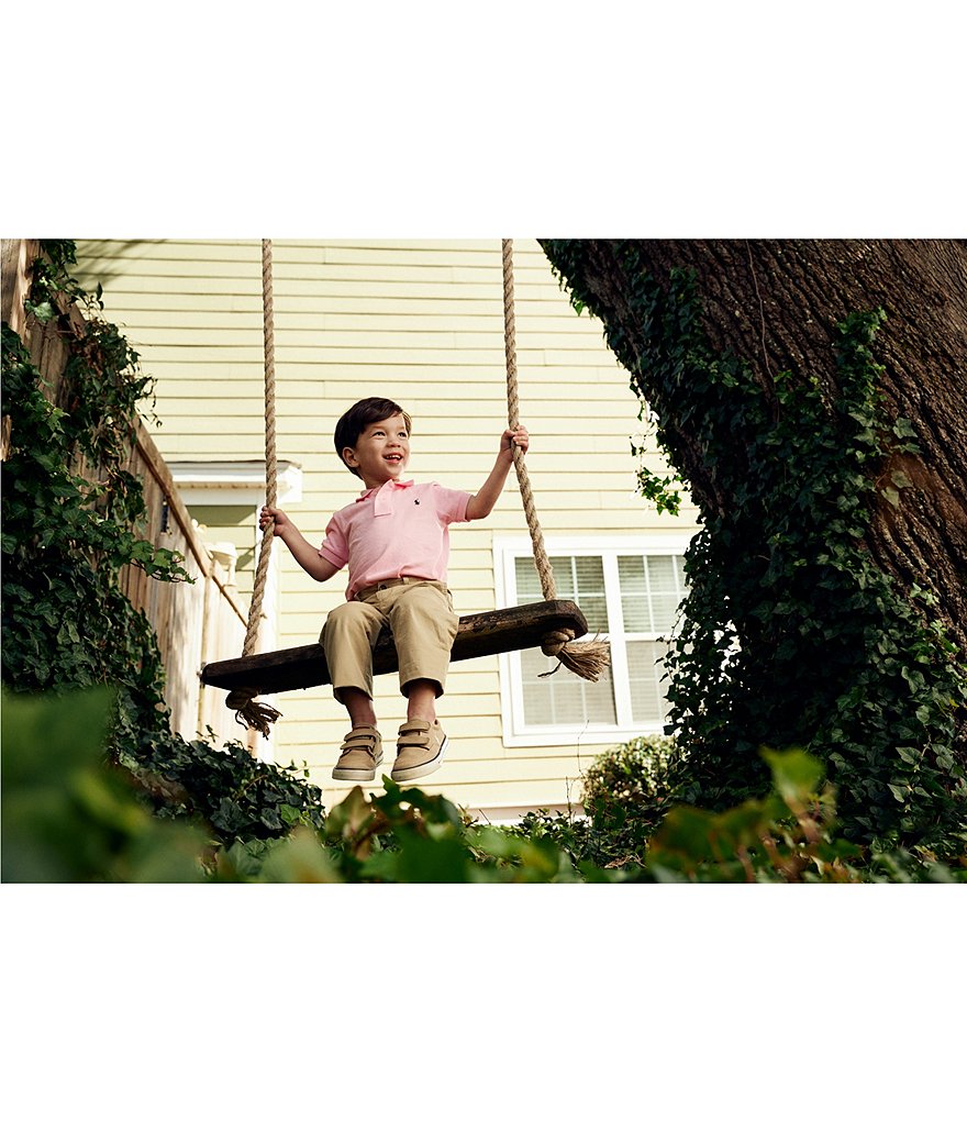 Nautica Big Boys 8-20 Short-Sleeve Vertical Logo Polo