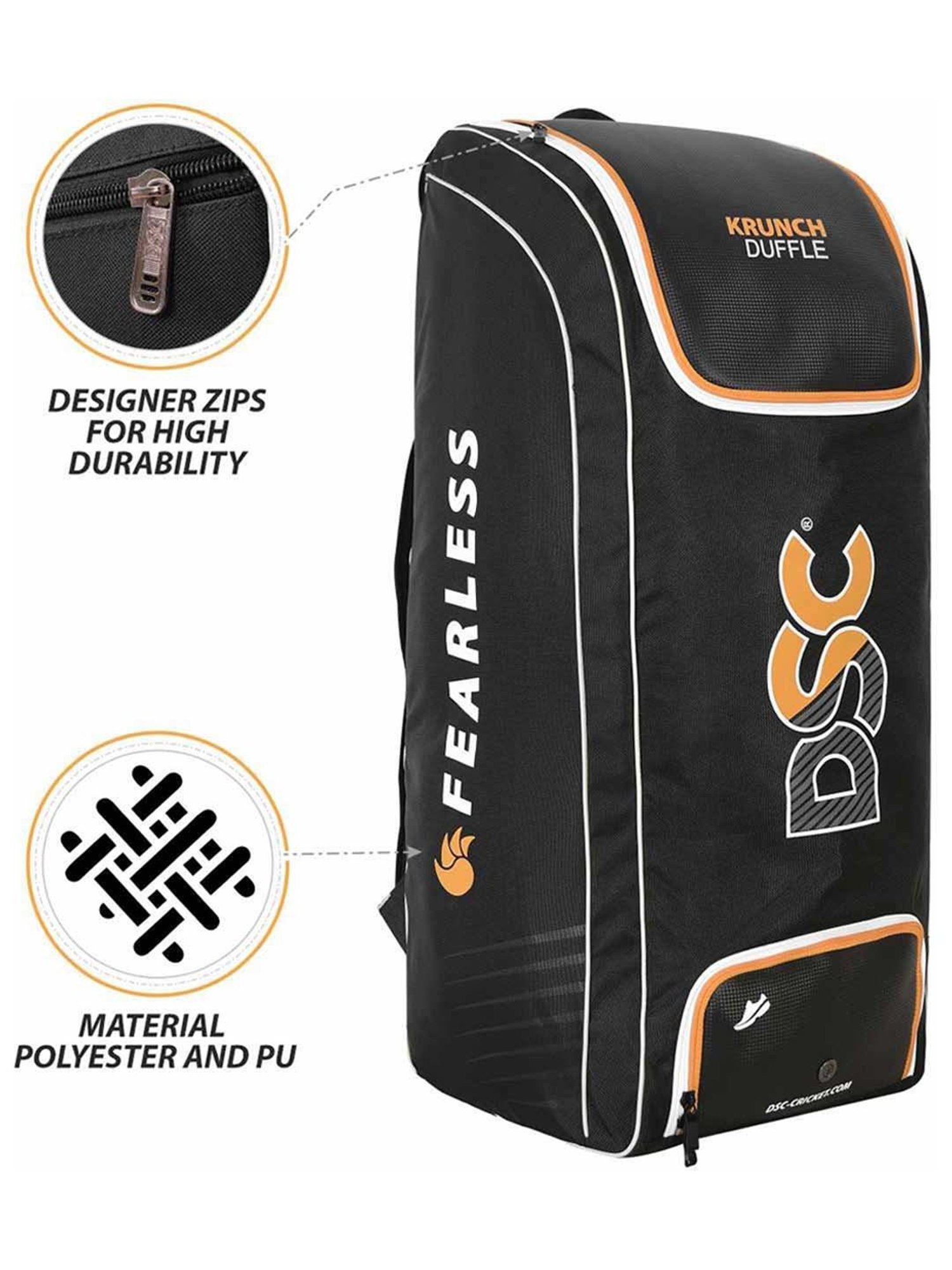 DSC Cricket Krunch Duffle Kit Bag Size - Free Size
