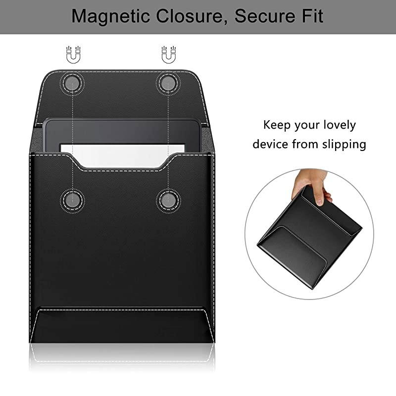 6" Sleeve Case Compatible with All New Kindle 10th Gen 2019/Kindle Paperwhite 2018, PU Leather Pouch Protective Bag Cover Fits Kindle Voyage/Oasis 6"/Kindle 8th Gen E-Reader - Light Brown