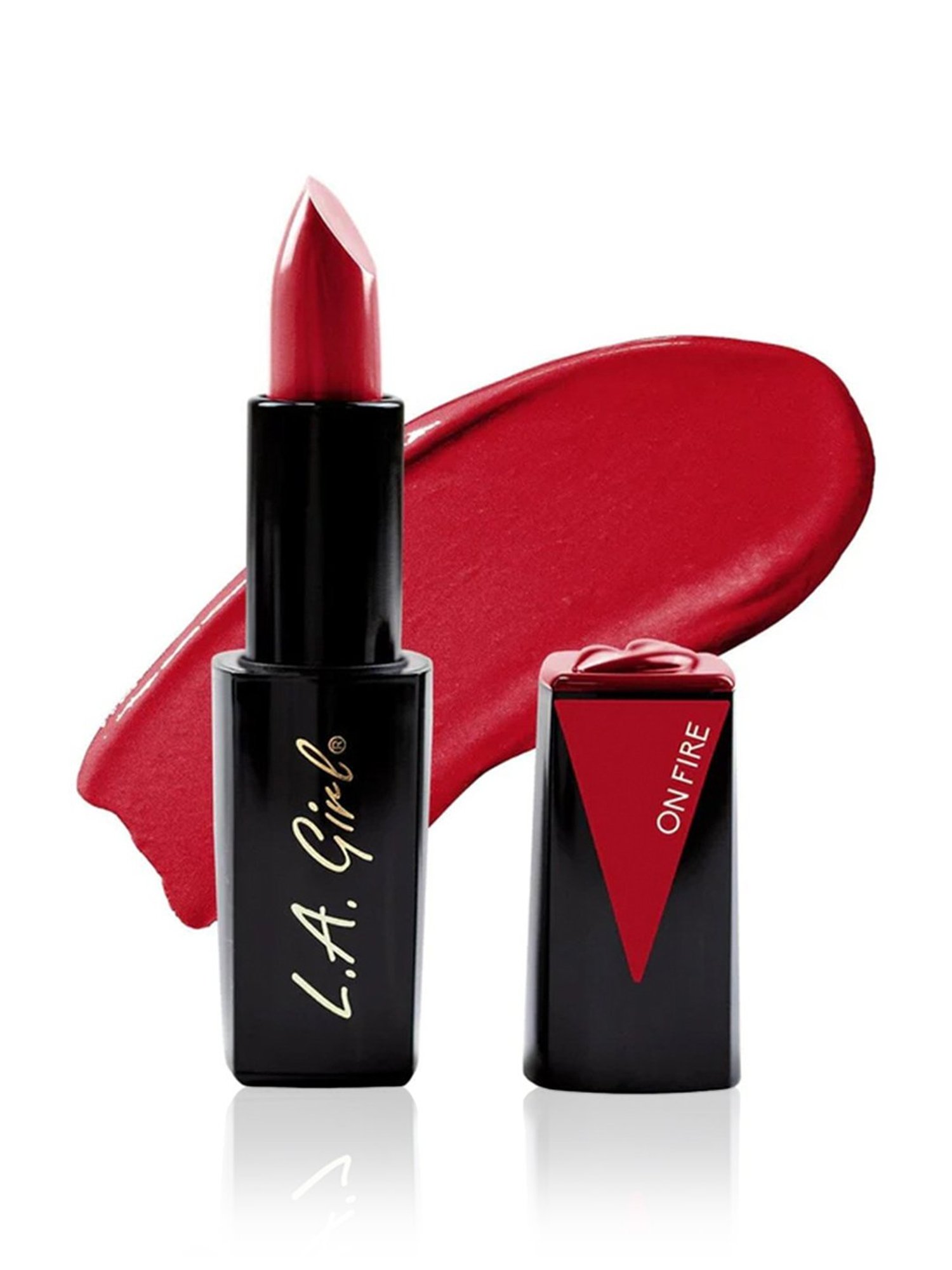 L.A. Girl Lip Attraction Lipstick Onfire - 3.2 gm