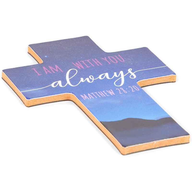 Faithful Finds 12-Pack Inspirational Refrigerator Magnets with Bible Verses, Scripture (3 Sizes)