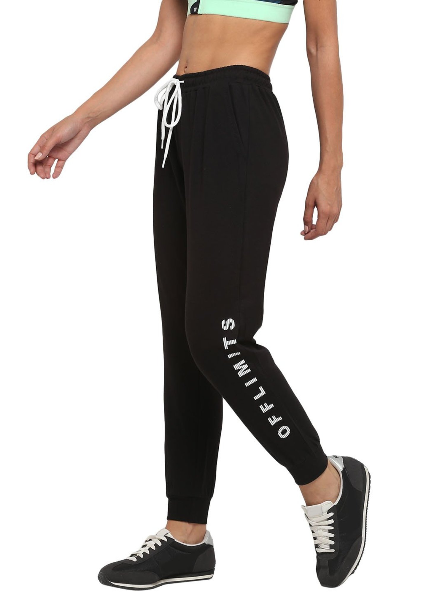 OFF LIMITS Black Regular Fit Joggers