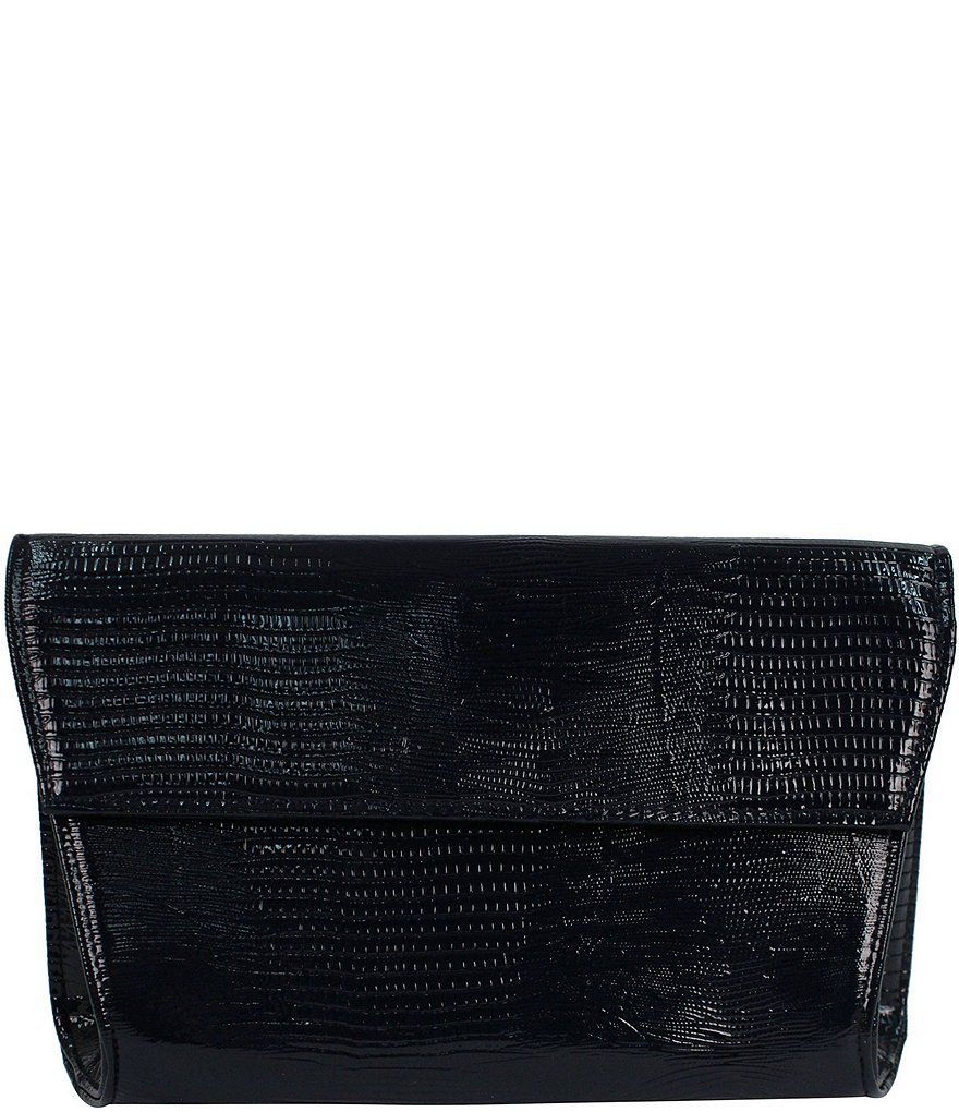 Kate Landry Satin Buckle Clutch Bag