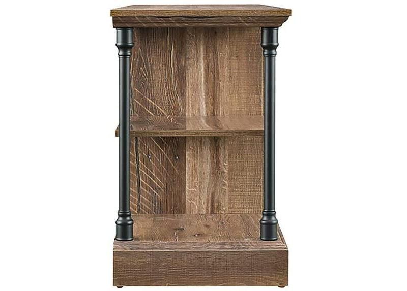 HearthPro Sheffield Electric Fireplace TV Stand in Driftwood - SP6550-OF