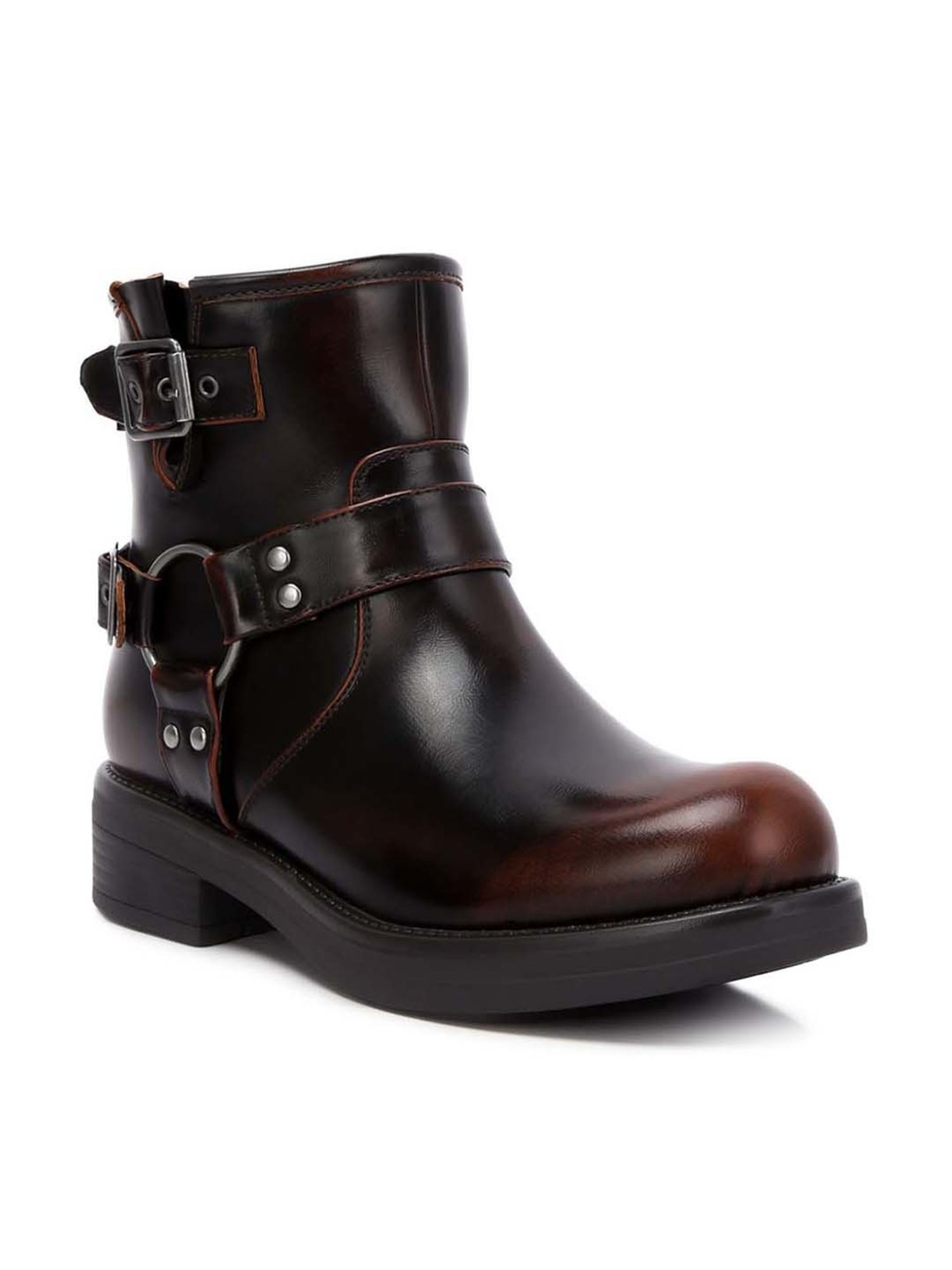 London Rag Women's Brown Casual Boots