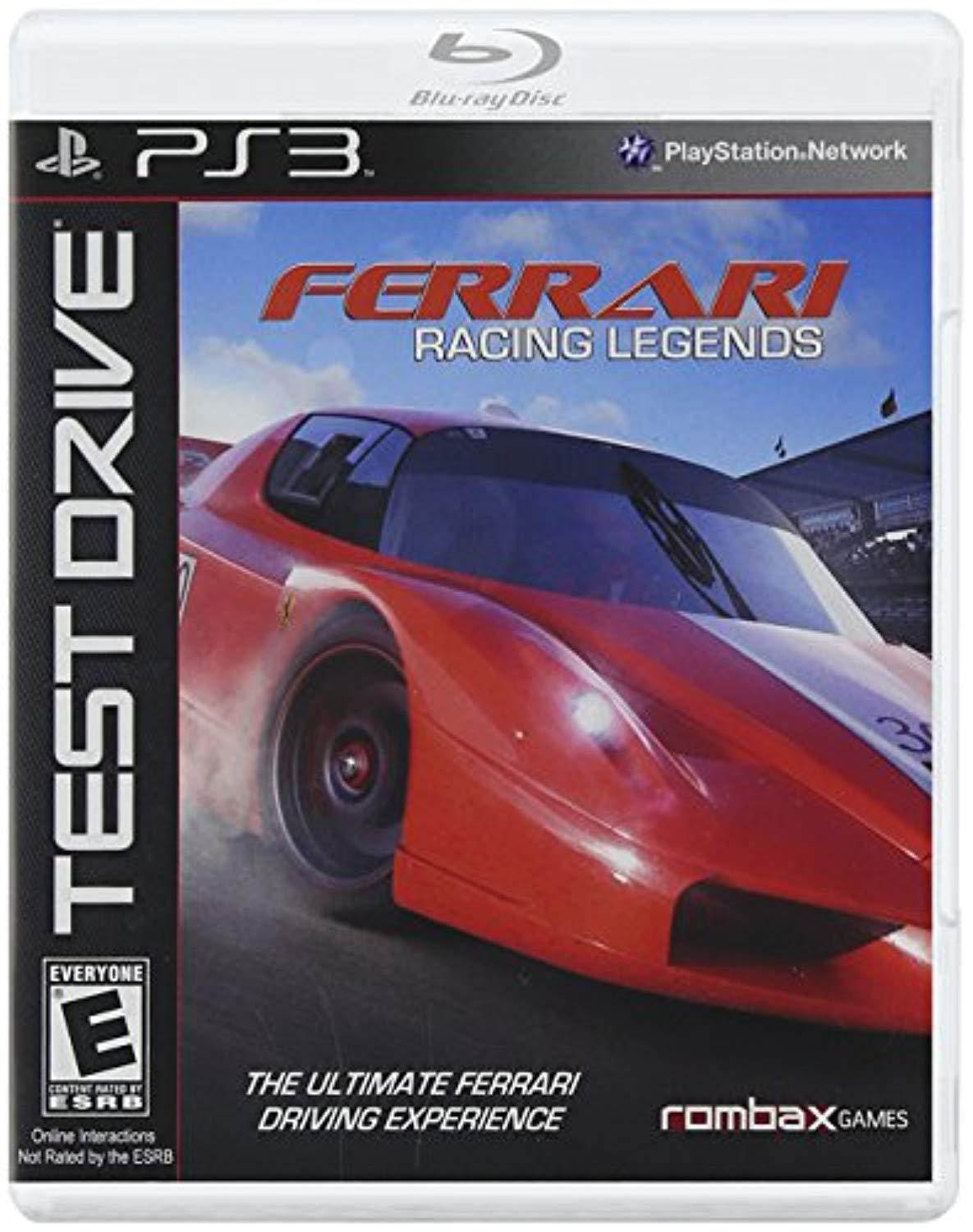 test drive: ferrari legends - playstation 3