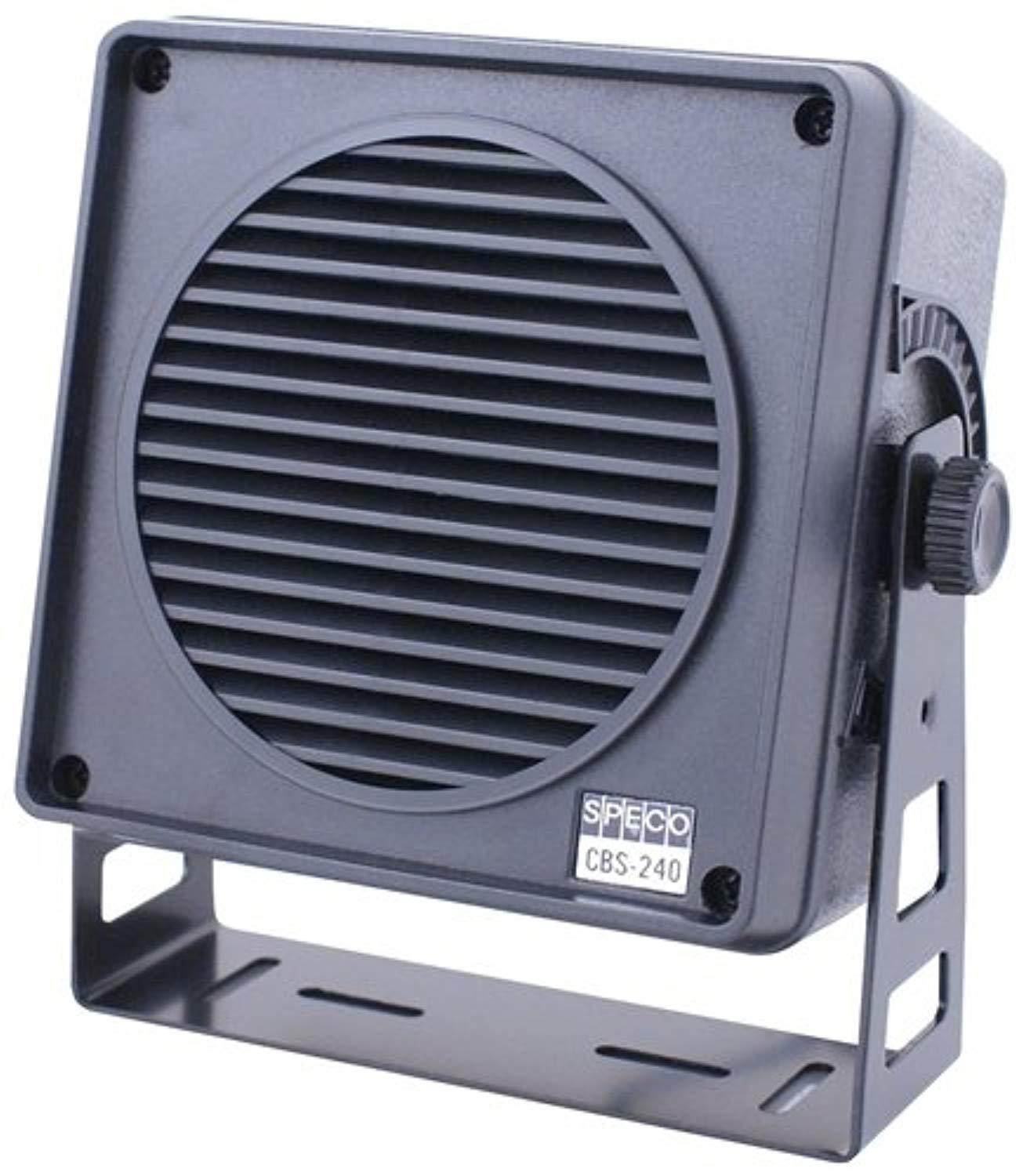 SPECO TECHNOLOGIES CBS240 Speaker,1.2 lb.,Black,88dB