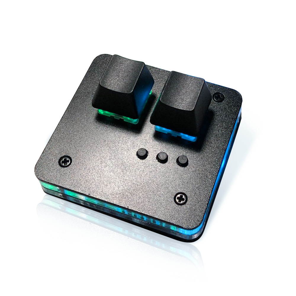 CUUWE SimPad  Mini Keyboard Touch Wheel Axle Tester Gaming Keypad Osu support Cheery Mx Red Switch Gaming Mechanical Keyboard