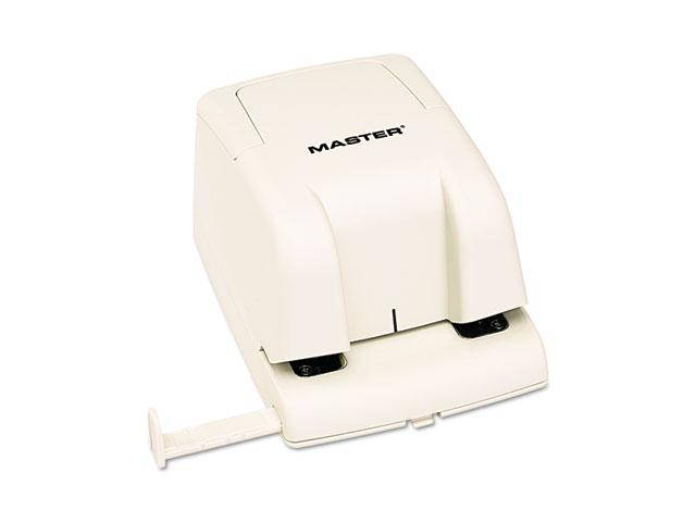 Master EP210 Electric Two-Hole Punch, 10-Sheet Capacity