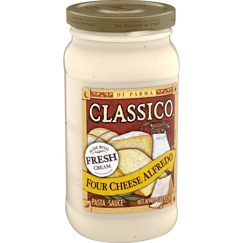 Classico Four Cheese Alfredo Pasta Sauce - 15oz