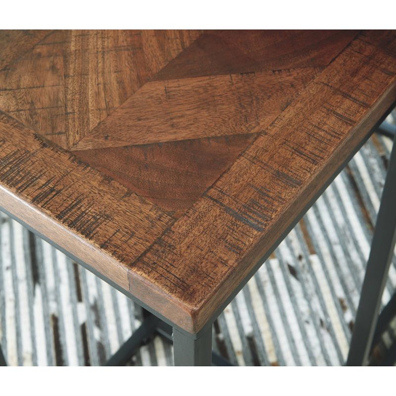 Set of 3 Jadenley Sofa/Console Table Brown/Black - Signature Design by Ashley