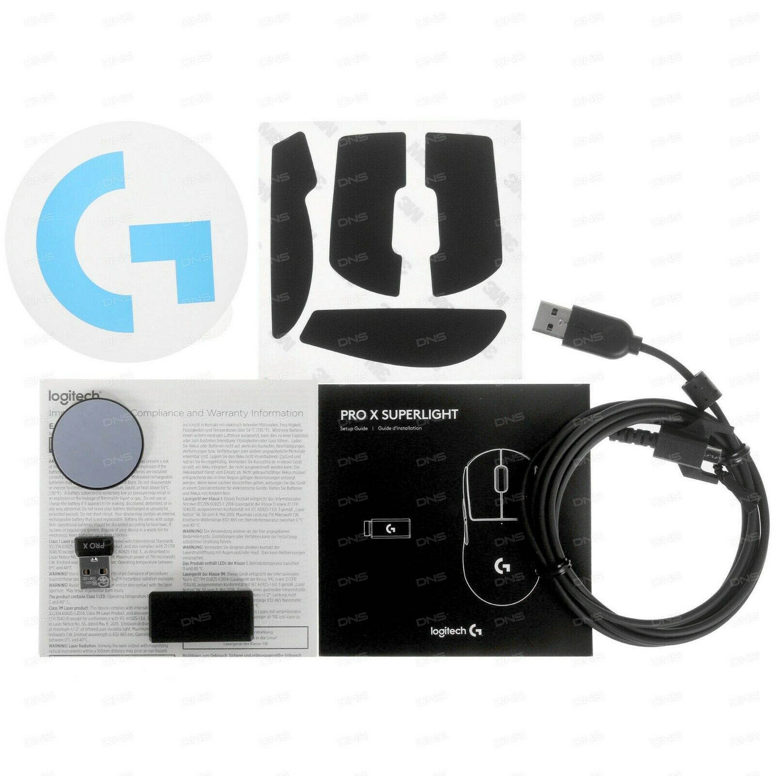 Gameing Mice, Logitech G PRO X SUPERLIGHT Wireless Gaming Mouse Black (In Hand)