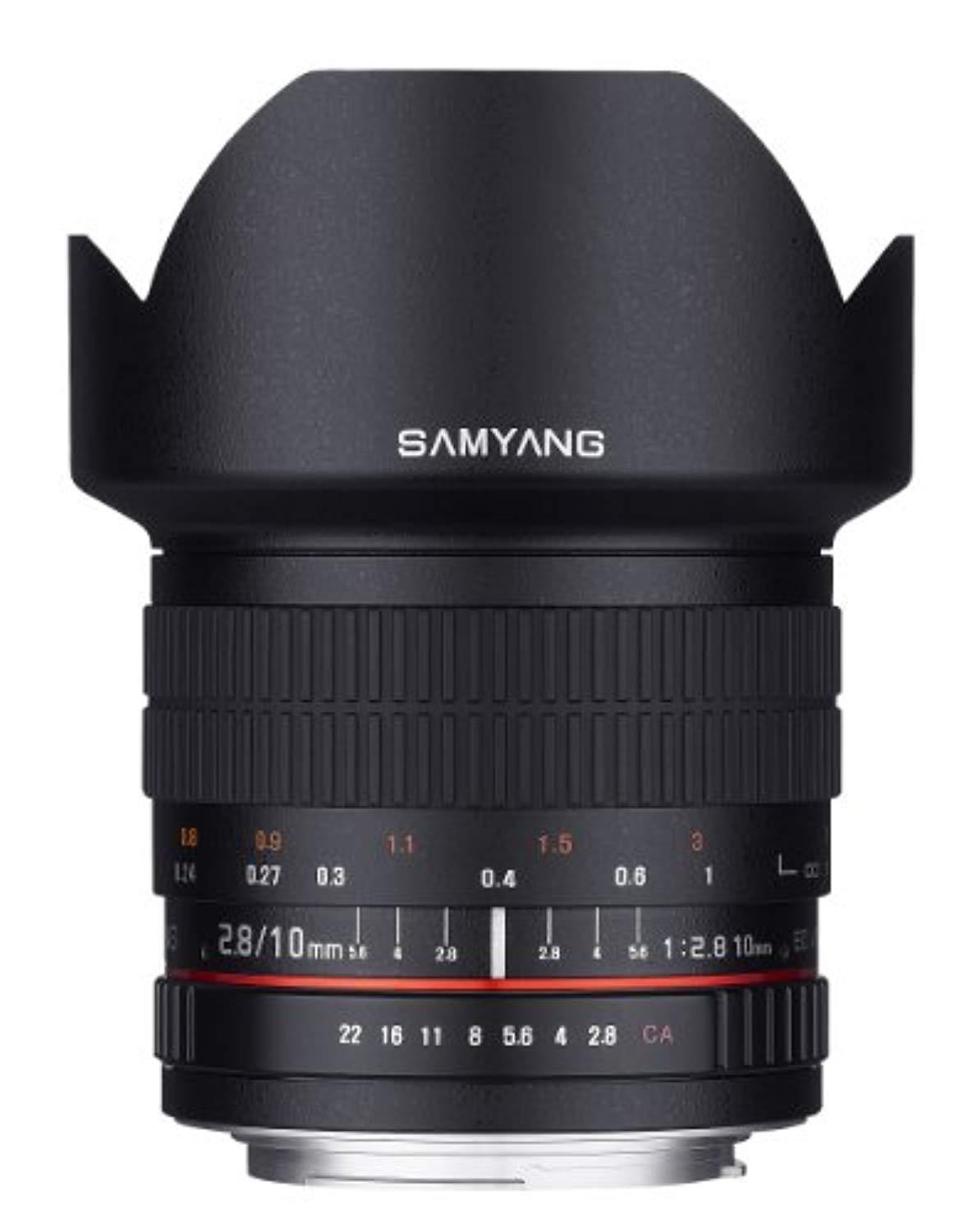 Samyang - 10 mm - f/2.8 - Ultra Wide Angle Lens for Fujifilm X -mount