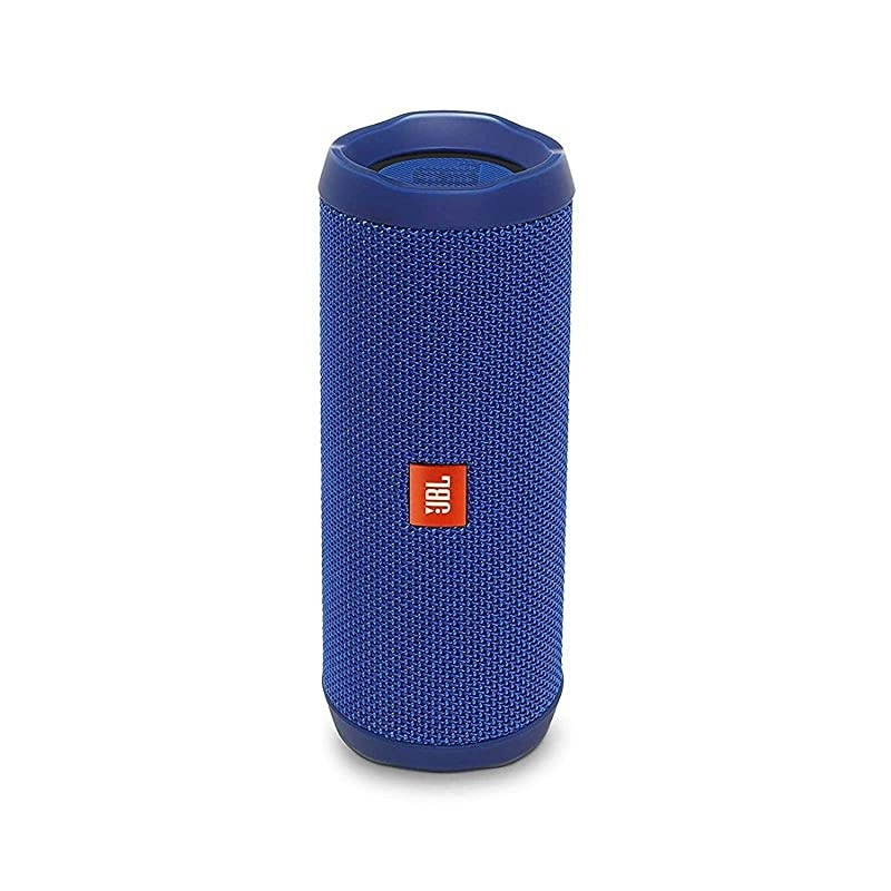 Flip 4 Portable Bluetooth Wireless Speaker Bundle with Anker PowerDrive 2 2Port USB Car Charger Blue