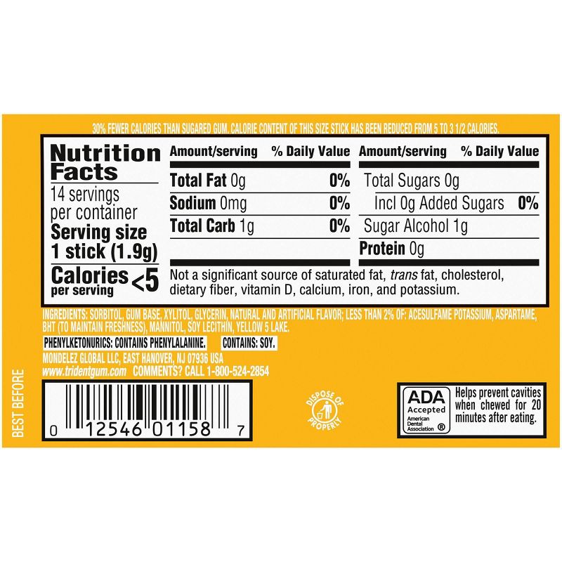 Extra Spearmint Sugarfree Gum - 15ct