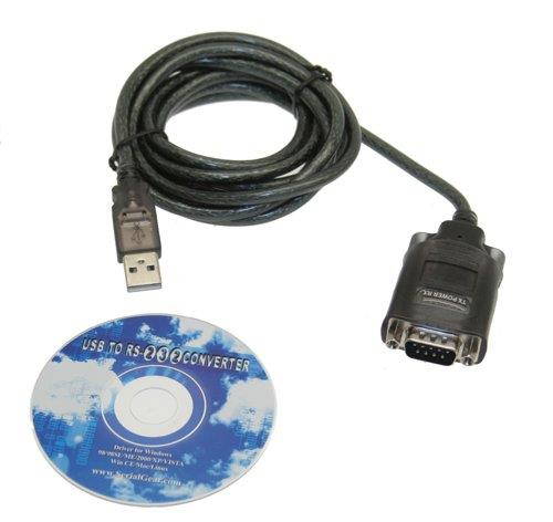 Coolgear 36 inch DB-9 Serial Adapter High Speed USB SERIAL RS-232 With Prolific Chip (Pl-2303HX)