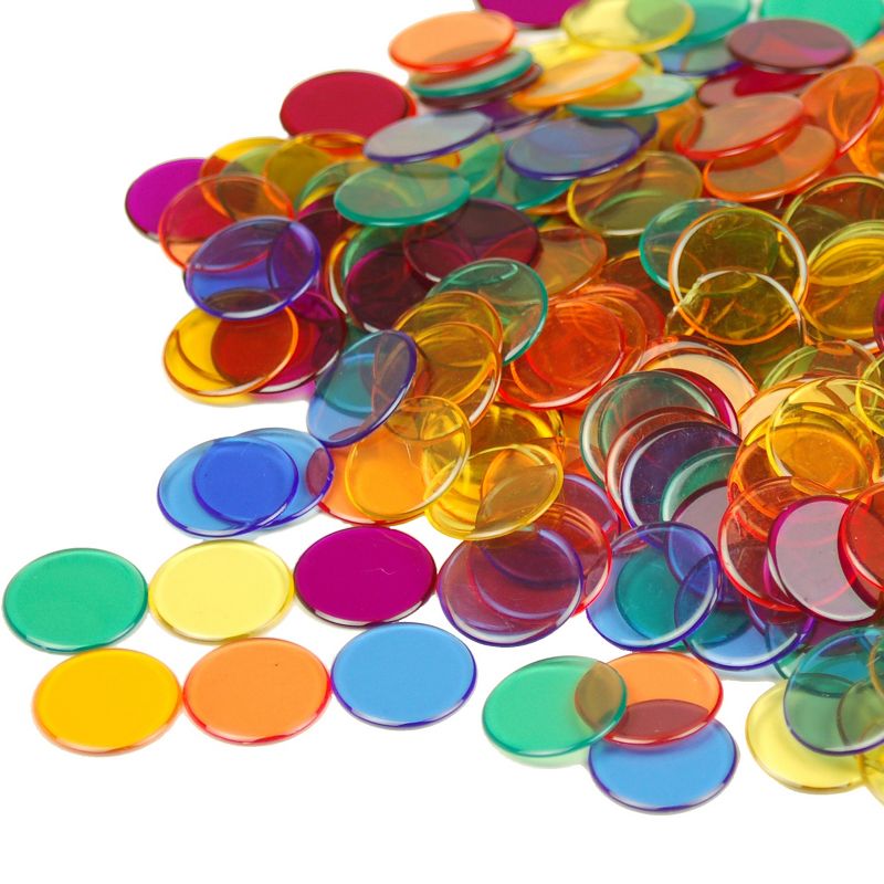 Learning Advantage Transparent Counters - Set of 1000