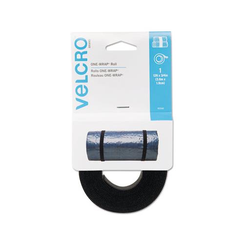 VELCRO USA Inc VEK90340 Get A Grip Velcro - 0.75" x 12.00 ft. - Black