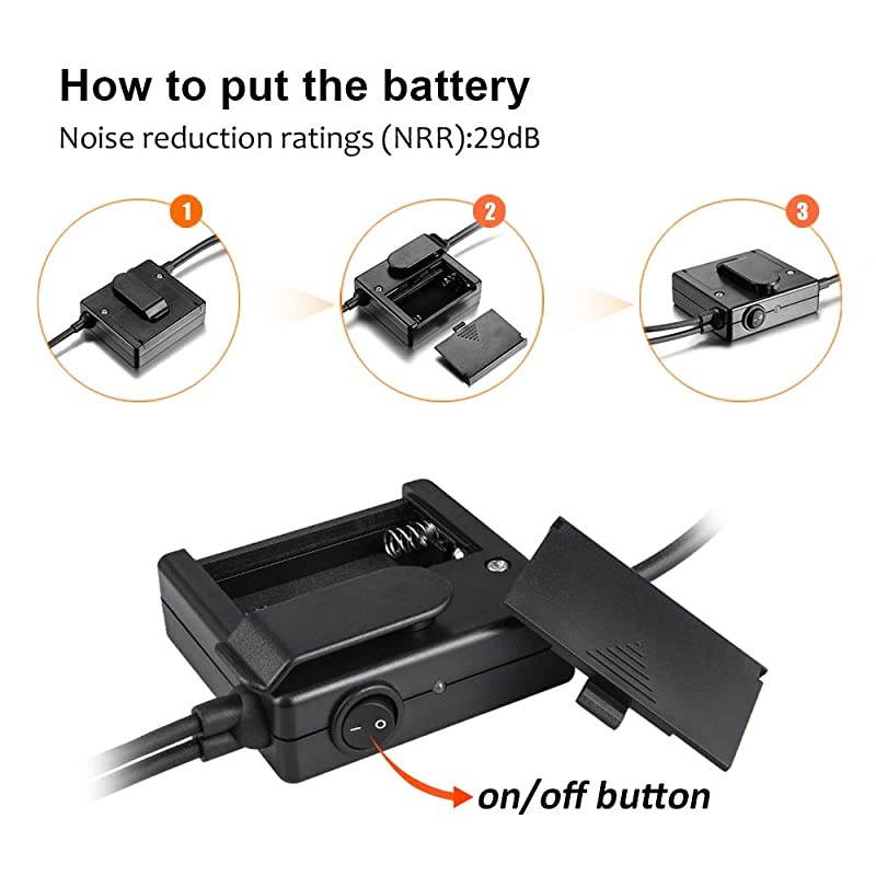 Headset ANR with Active Noise Reduction, MP3 Input for Music, GA Dual Plug and Flight Bag