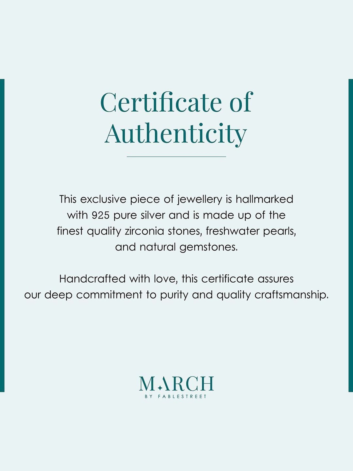 March by FableStreet 92.5 Sterling Silver Classic White Zircon Mini Hoop Earrings