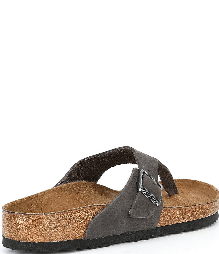 Birkenstock Men's Como Leather Thong Sandals