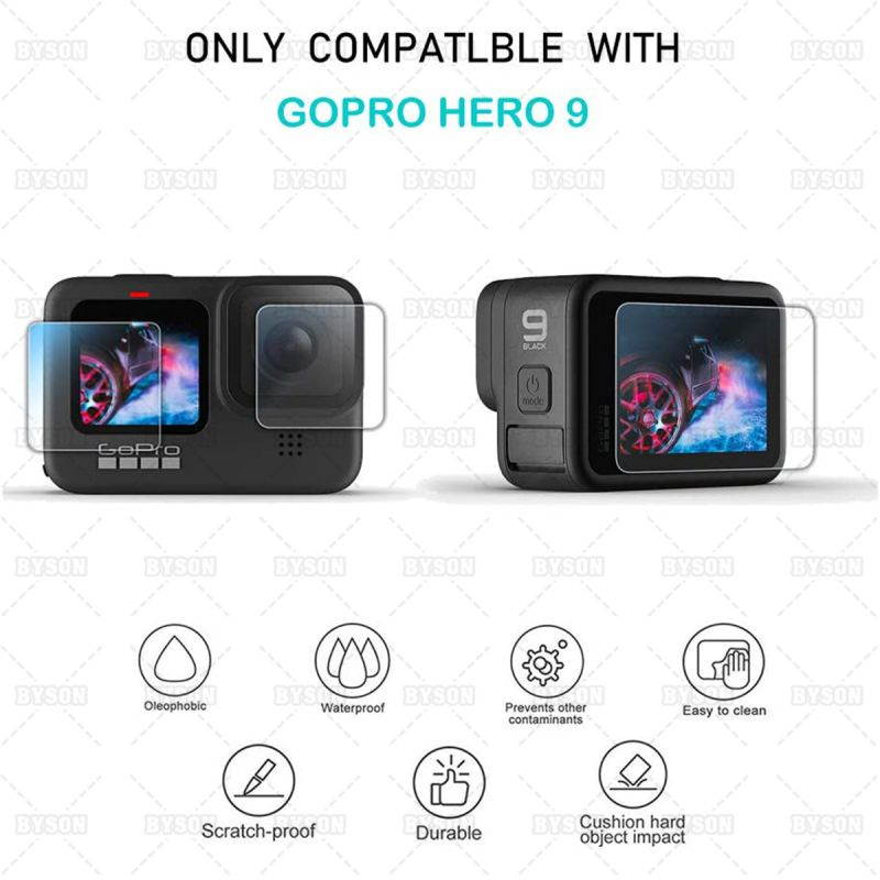 Ackmioxy 51 in 1 Accessories Kit for GoPro Hero 9 Black with Waterproof Housing Case Travel Case Screen Protector Filter licone Sleeve Accessory Set for GoPro Hero 9 Black Camera Accessories