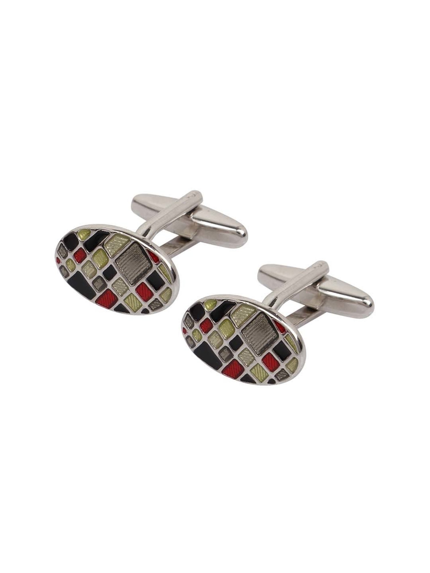 The Real Effect London 800 Silver Cufflinks for Men