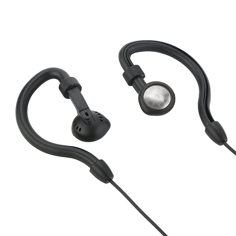 Way Radio Earpiece Compatible Midland AVPH4 EarClip Way Headset for Midland Walkie Talkie EarpiecePair