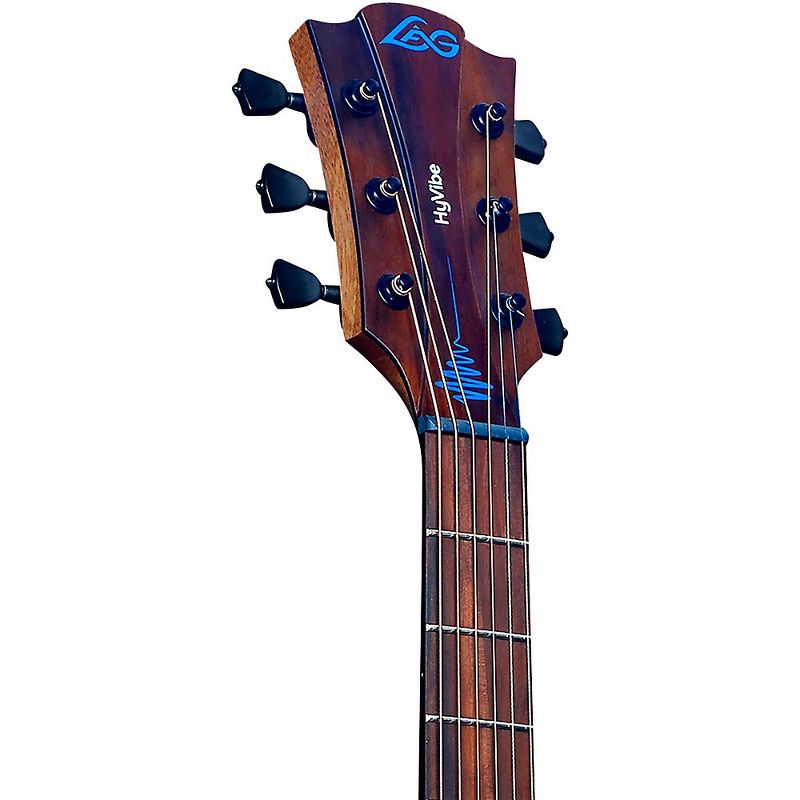 Lag Guitars Tramontane HyVibe THV10DCE Dreadnought Acoustic-Electric Smart Guitar Natural