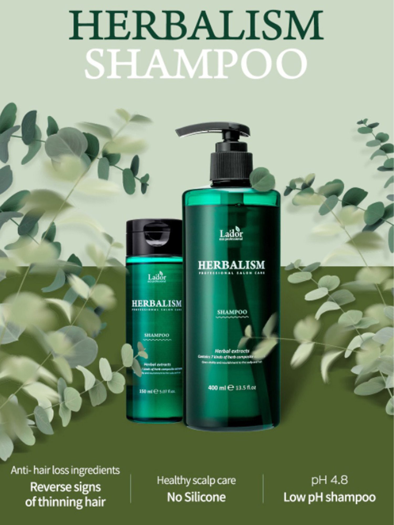 Lador Herbalism Shampoo - 150 ml