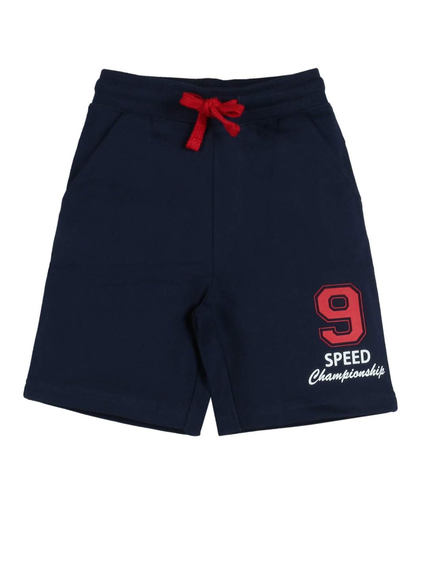 Plum Tree Kids Navy Printed Shorts