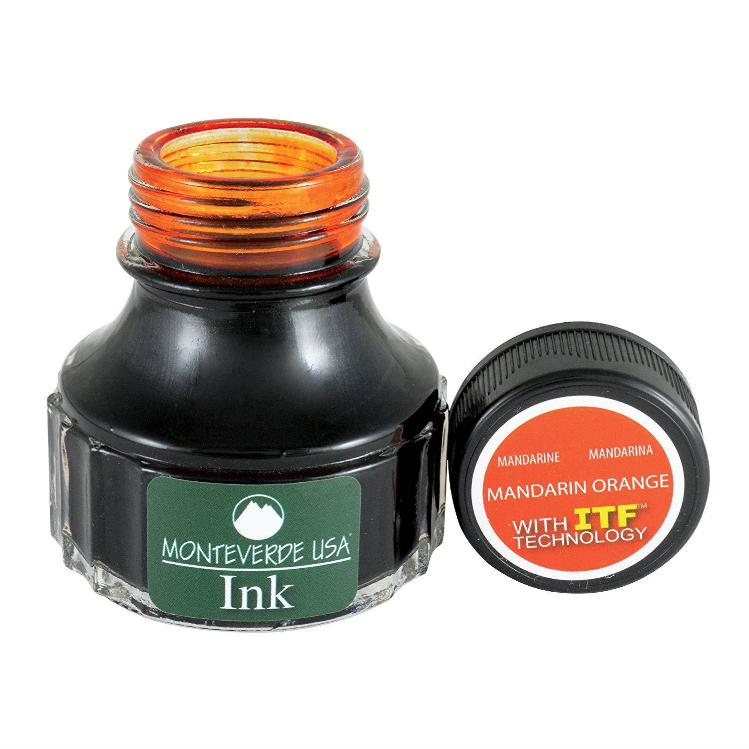 Monteverde USA Ink with ITF Technology, 90 ml Mandarin Orange (G308MO)