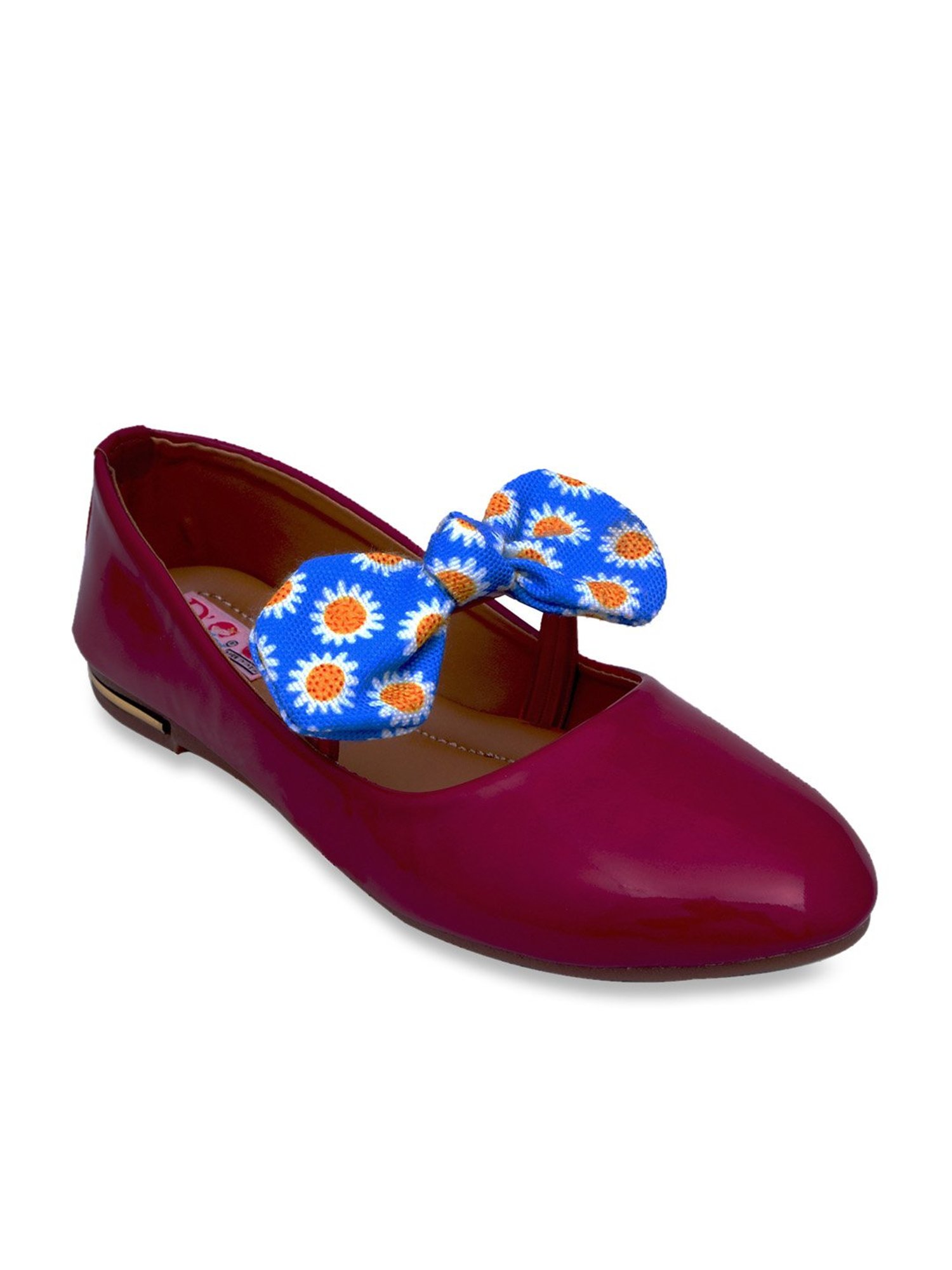 D'chica Kids Boho Princess Fuchsia Mary Jane Shoes