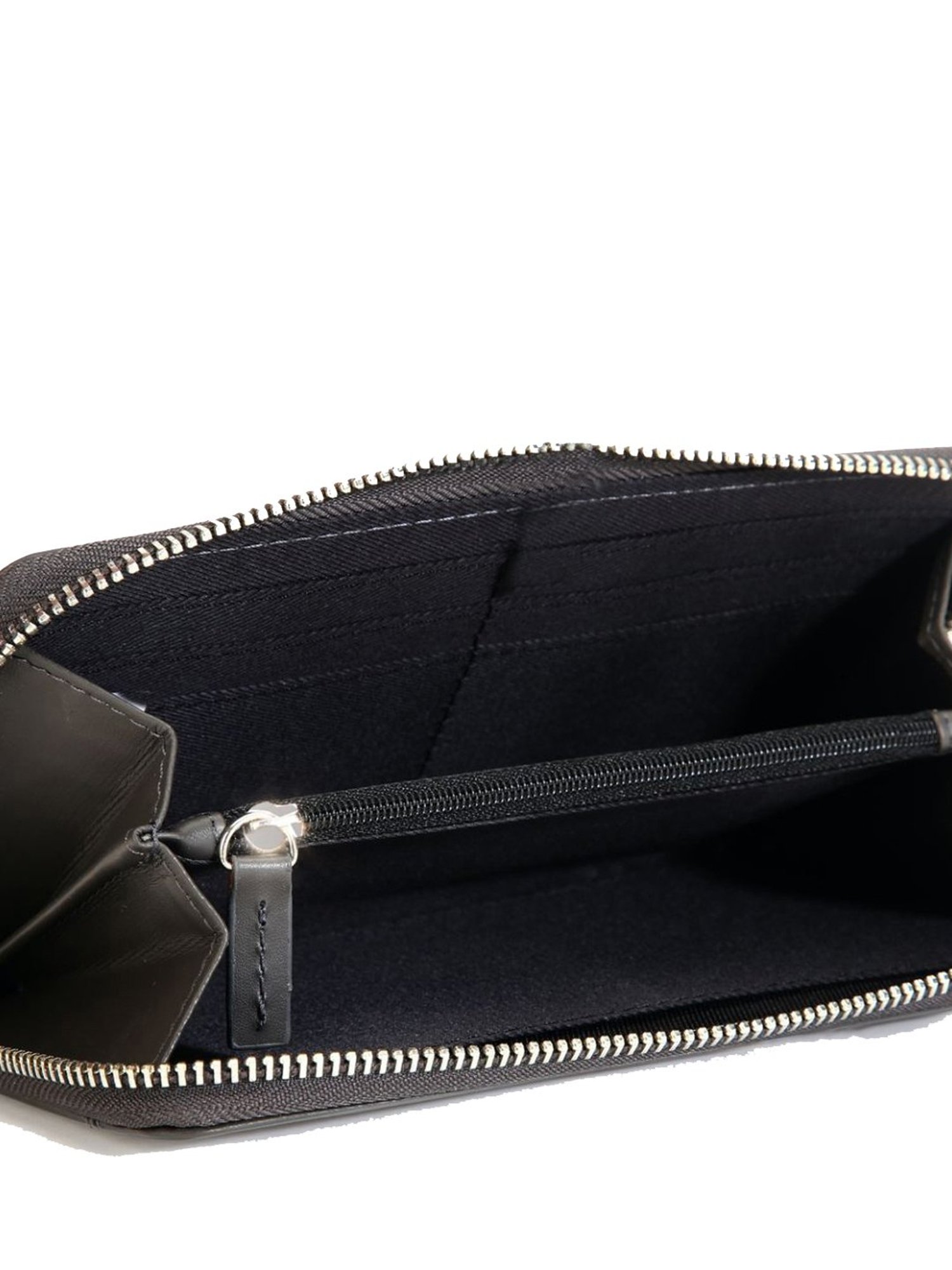 Van Heusen Olive Textured Zip Around Wallet for Women